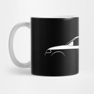 Mitsubishi Pajero Sport (1996) Silhouette Mug